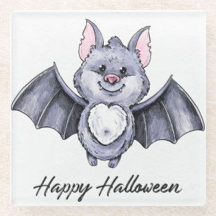 Dessous-de-verre En Verre Halloween