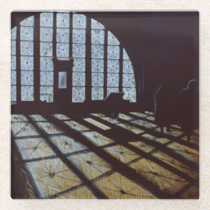 Dessous-de-verre En Verre Halls of Freedom, île d'Ellis