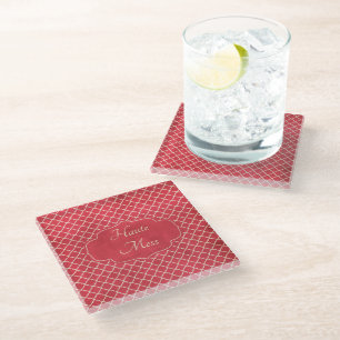 Dessous-de-verre En Verre Haute Mess Funny