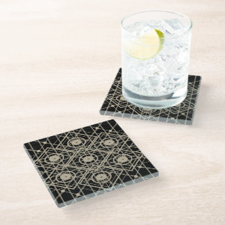 Dessous-de-verre En Verre Hive Mind Glass Coaster
