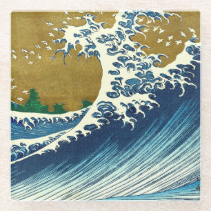 Dessous-de-verre En Verre Hokusai