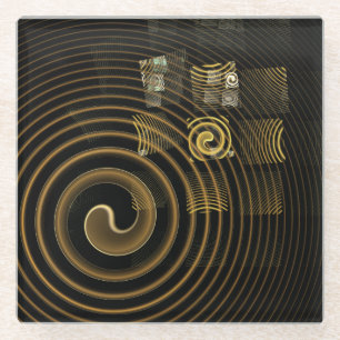 Dessous-de-verre En Verre Hypnosis
