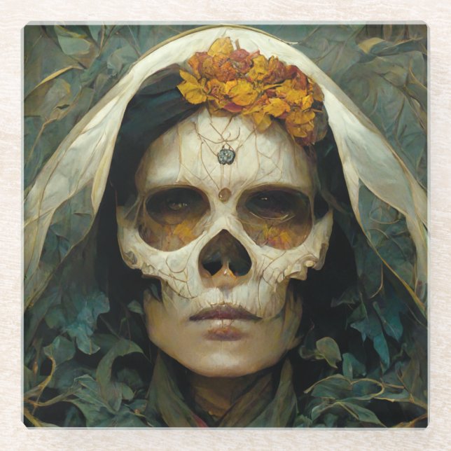 Dessous-de-verre En Verre Imaginaire Wood Witch 2 (Devant)
