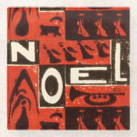 Impression bloc rouge Noel