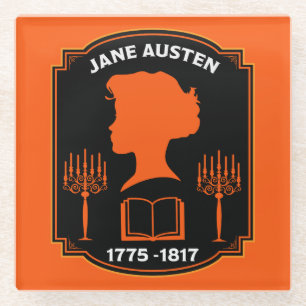 Dessous-de-verre En Verre Jane Austen