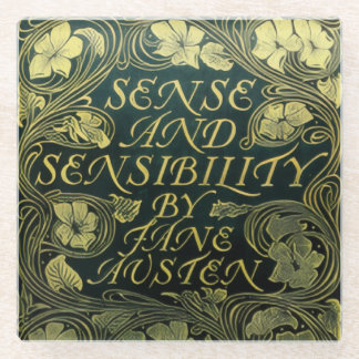 Dessous-de-verre En Verre Jane Austen's "Sense and Sensibility" 
