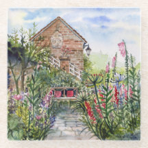 Jardin anglais de fleurs sauvages d'été à York