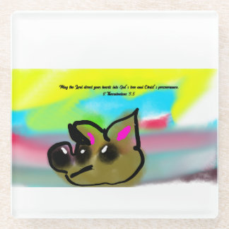 Dessous-de-verre En Verre jesus heart