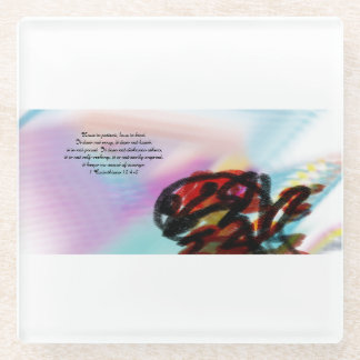 Dessous-de-verre En Verre jésus ici