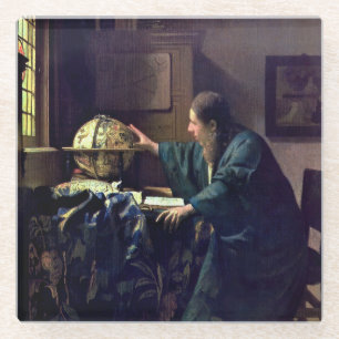 Dessous-de-verre En Verre Johannes Vermeer - L'astronome