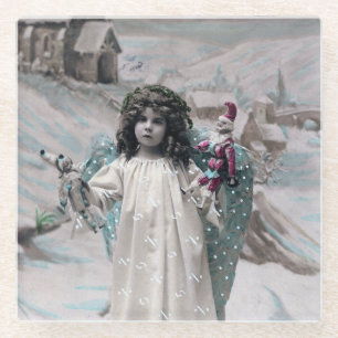 Dessous-de-verre En Verre Joyeux Noel