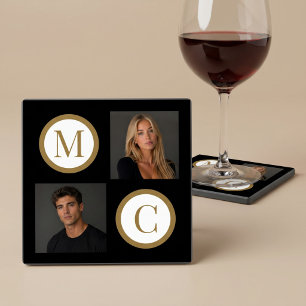 Dessous-de-verre En Verre La façon dont nous sommes Photo de couple personna