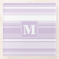 Landes violettes de chardon monogramme