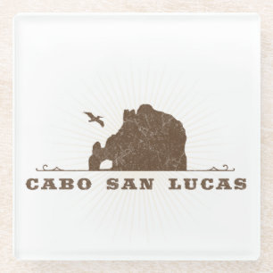 Dessous-de-verre En Verre L'arc de la fin du pays Cabo San Lucas