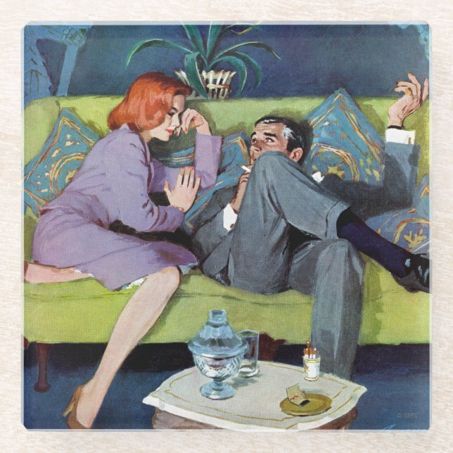 Dessous-de-verre En Verre Le Dernier raid du Mont Noir (Devant)