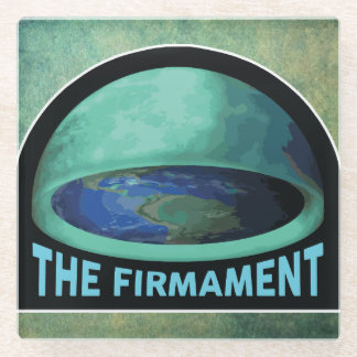 Dessous-de-verre En Verre Le Dessous de verre de verre du firmament