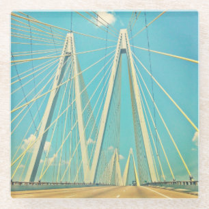 Dessous-de-verre En Verre Le pont de Fred Hartman
