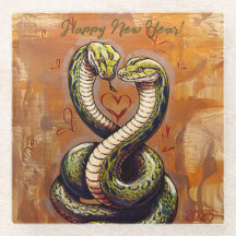 Le voeu du Nouvel An pour l'amour 2025 Serpent en