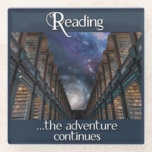 Dessous-de-verre En Verre Lecture, l'aventure continue