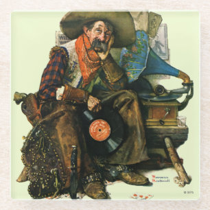 Dessous-de-verre En Verre Les rêves d'il y a longtemps