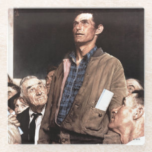 Dessous-de-verre En Verre Liberté D'Expression