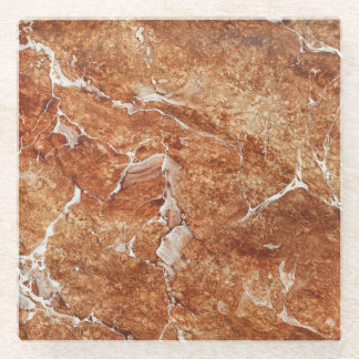 Dessous-de-verre En Verre Marbre Naturel, Luxe Oriental.