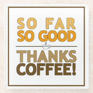 Dessous-de-verre En Verre Merci Coffee