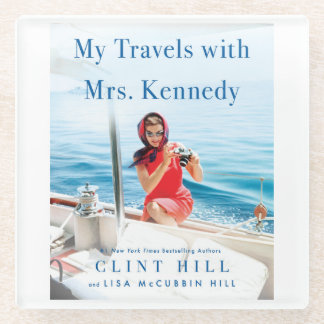 Dessous-de-verre En Verre Mes voyages avec Mme Kennedy Dessous de verre