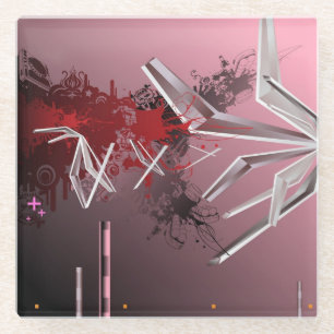 Dessous-de-verre En Verre Milieux de conception