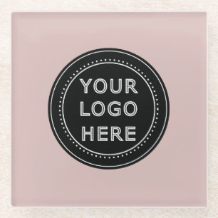 Dessous-de-verre En Verre Moderne, minimaliste, élégant et personnalisable