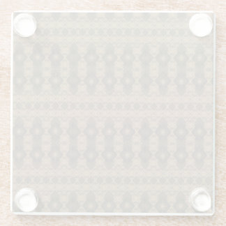Dessous-de-verre En Verre Motif géométrique Habesha Tibeb
