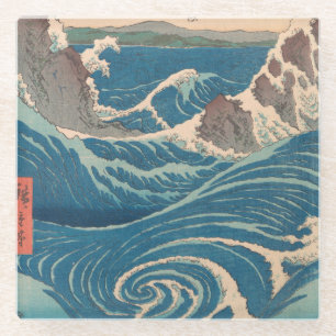 Dessous-de-verre En Verre Oeuvre japonaise de Naruto Whirlpool