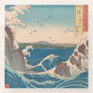 Dessous-de-verre En Verre Oeuvre japonaise de Naruto Whirlpool