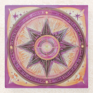 Dessous-de-verre En Verre Oh belle étoile