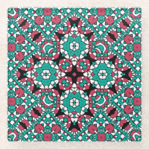 Dessous-de-verre En Verre Ornement oriental