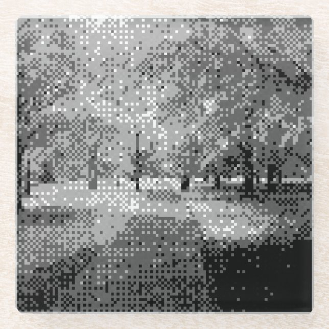 Dessous-de-verre En Verre parc (Devant)