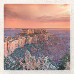 Dessous-de-verre En Verre Parc national de canyon grand, Arizona