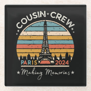 Dessous-de-verre En Verre Paris France - Souvenirs 2024