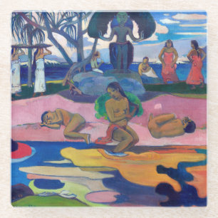 Dessous-de-verre En Verre Paul Gauguin - Jour du Dieu / Mahana no atua