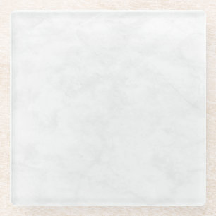 Dessous-de-verre En Verre Pierre et cristal d'agate fluide abstraite de luxe