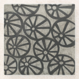 Dessous-de-verre En Verre Pierre - Roues