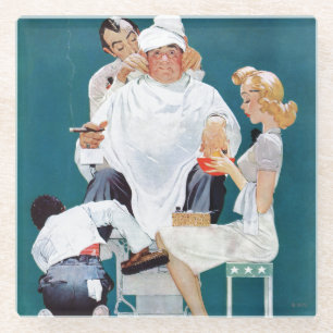 Dessous-de-verre En Verre Plein traitement