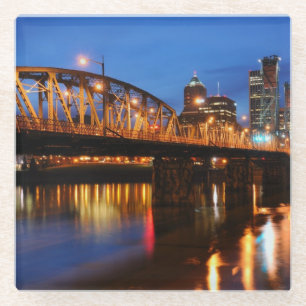 Dessous-de-verre En Verre Pont de Hawthorne