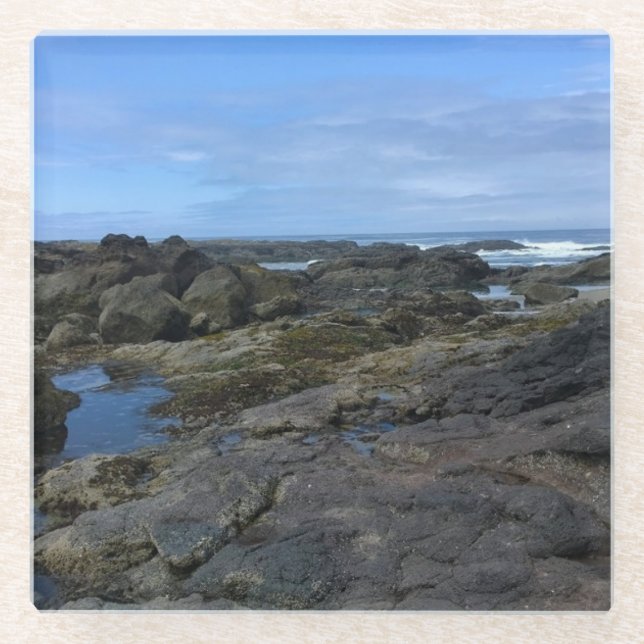 Dessous-de-verre En Verre Pools à marée à Bob Creek, OU (Devant)