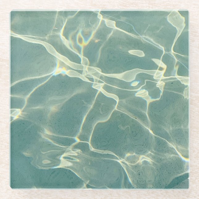 Dessous-de-verre En Verre Posavasos de Vidrio Personalizado | Elegante  (Devant)