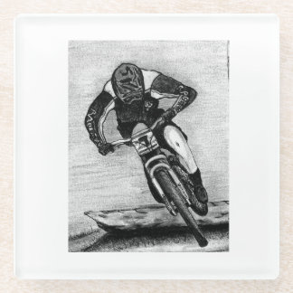 Dessous-de-verre En Verre Randonnée VTT MTB Llandegla tasse