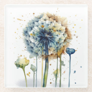 Dessous-de-verre En Verre Rêves en fleur, personnalisé
