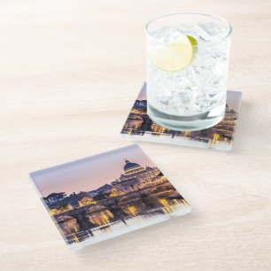 Dessous-de-verre En Verre Rome Italy
