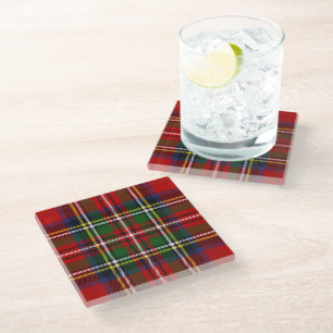 Dessous-de-verre En Verre Royal Stewart Tartan