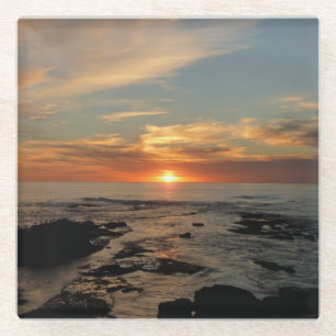 Dessous-de-verre En Verre San Diego Sunset II California Seascape
